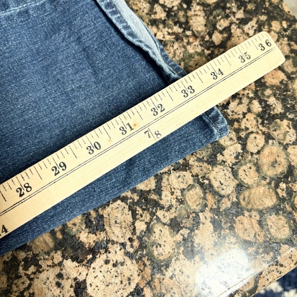 7 For All Mankind Jeans Mens Medium Wash Carsen Straight Leg Denim Size 33x33 - Picture 6 of 6